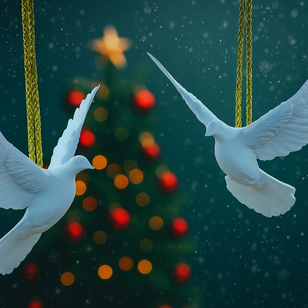 Friendship Doves – Christmas Ornament