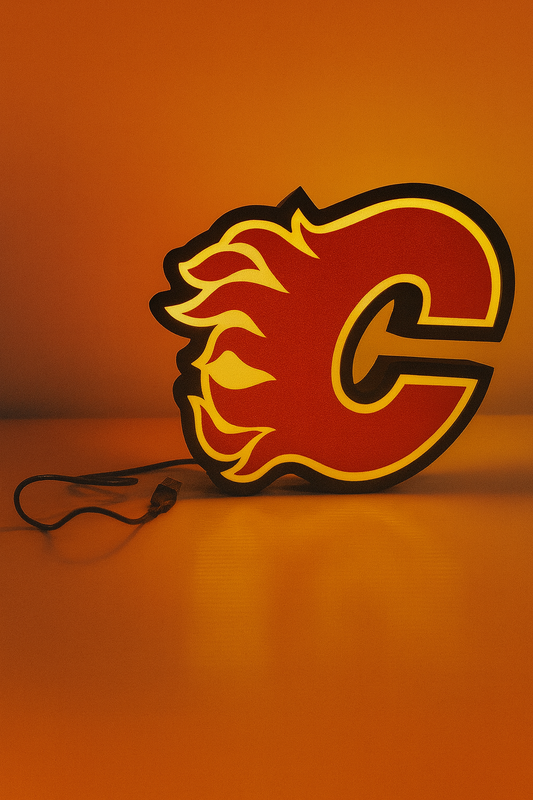 Calgary Flames Light Box