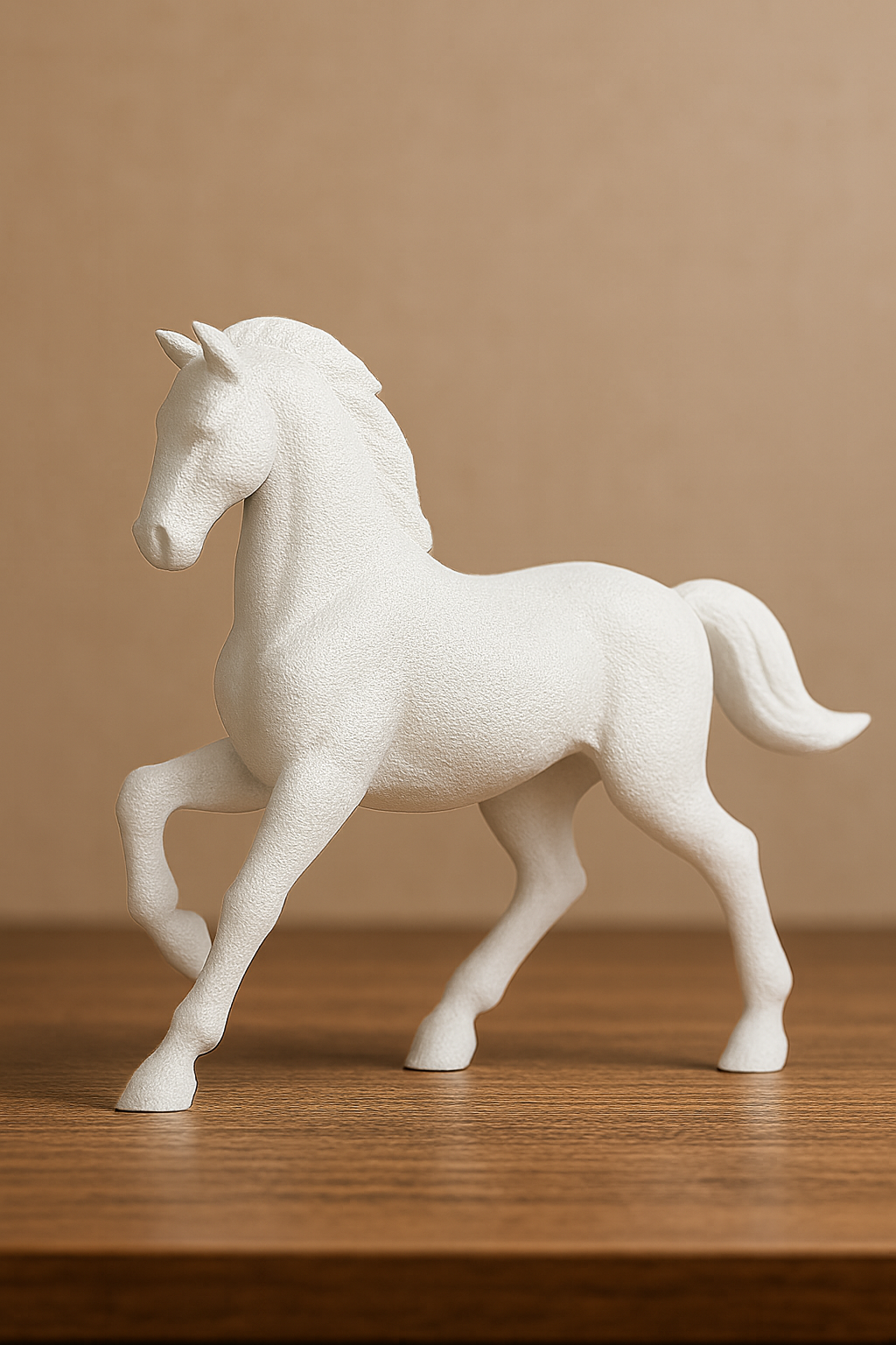 Midnight Stallion – Modern Black Horse Figurine