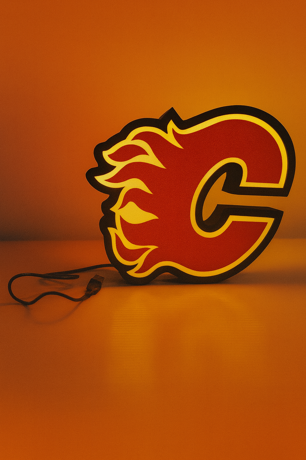 Calgary Flames Light Box