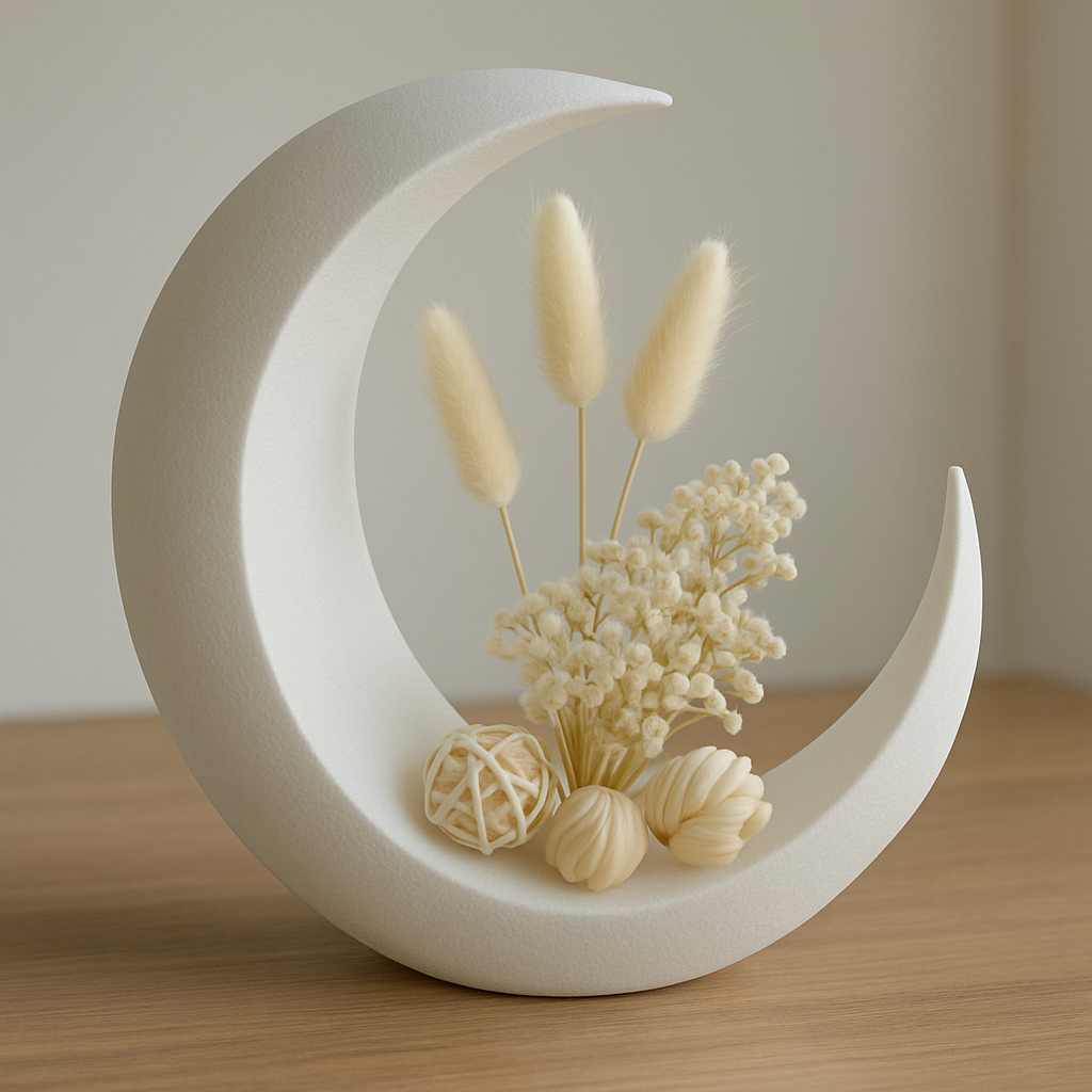 Crescent Moon Decorative Holder
