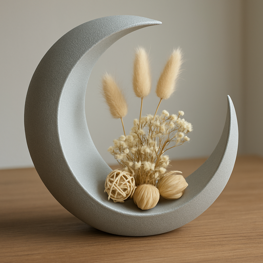 Crescent Moon Decorative Holder