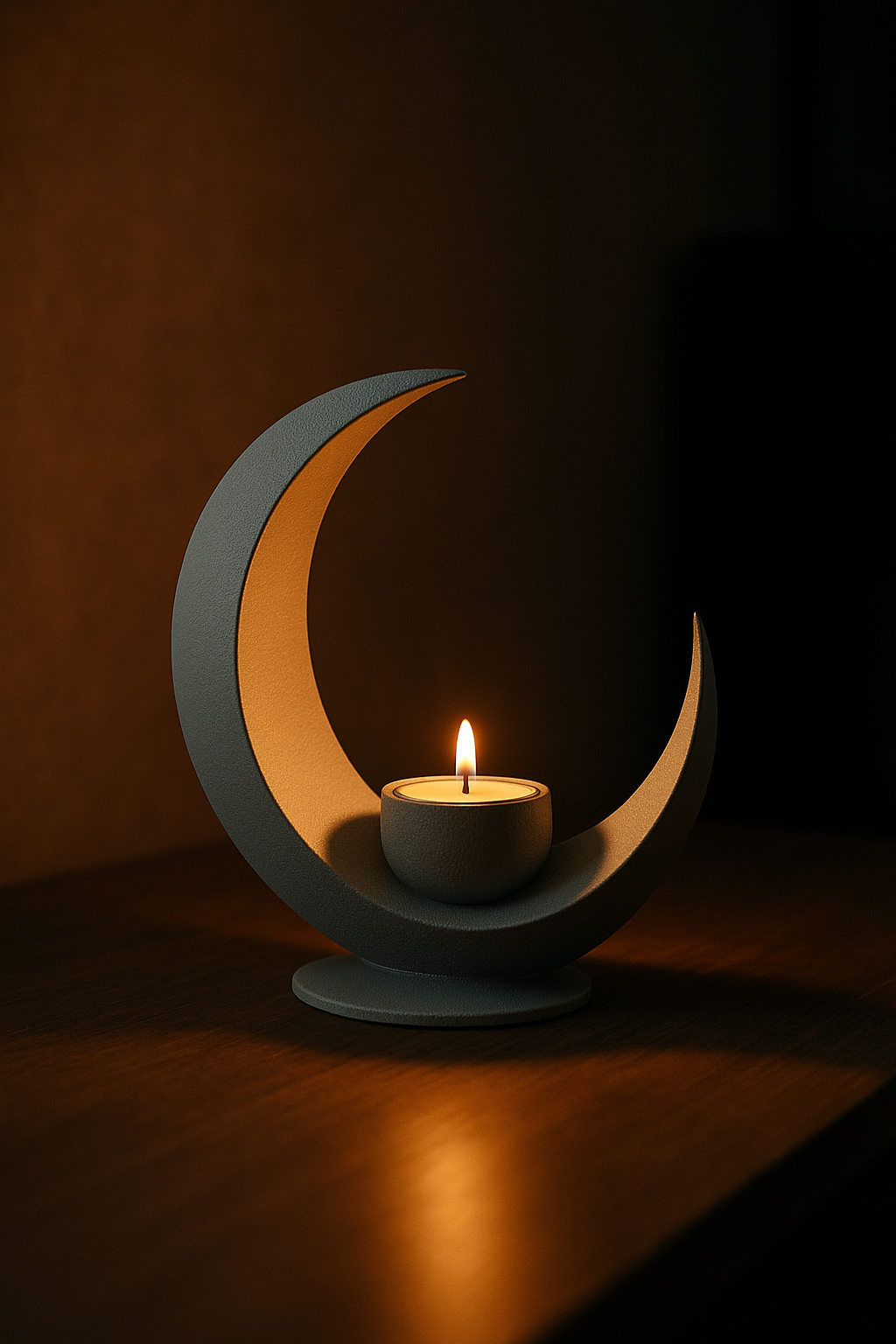 Crescent Moon Decorative Holder
