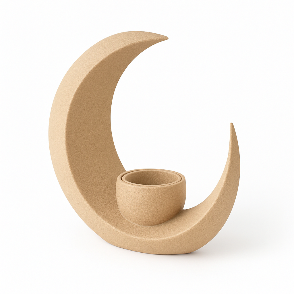 Crescent Moon Decorative Holder