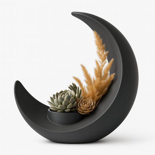Crescent Glow Décor