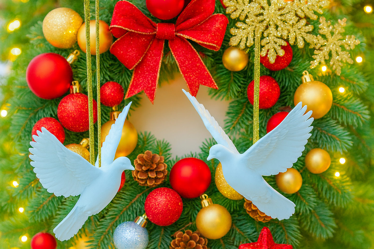 Friendship Doves – Christmas Ornament