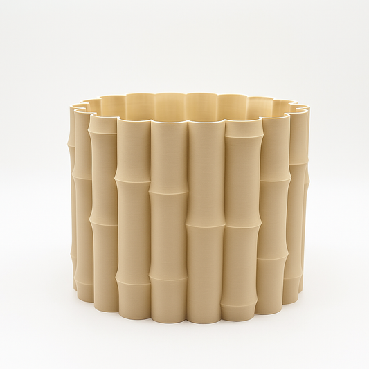 "BambuNest" Flower Pot