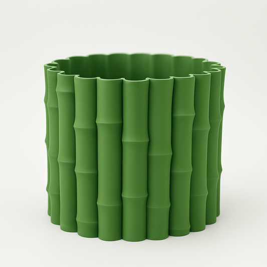 "BambuNest" Flower Pot