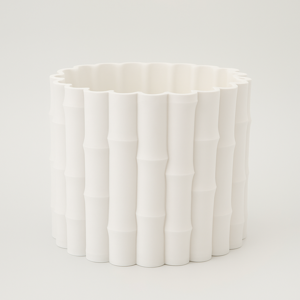 "BambuNest" Flower Pot